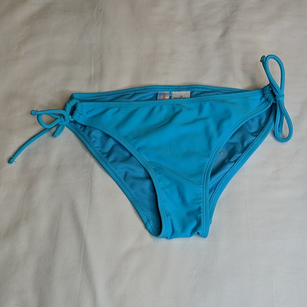 In Mocean String Bikini Bottom Teal Small